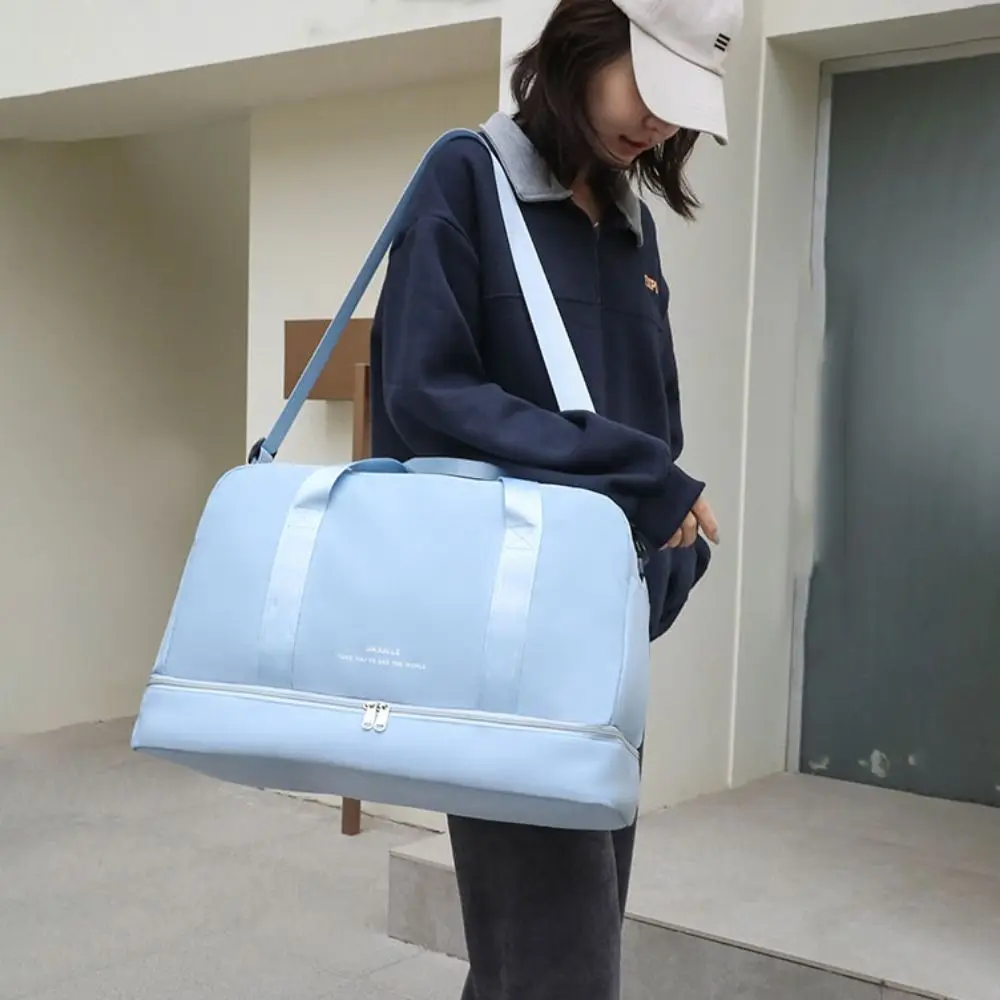 Expandable Travel Duffel Bag Crossbody Large Capacity Travel Luggage Bag Durable Wear Resistant Gym Shoulder Bag
Expandable Travel Duffel Bag Crossbody Large Capacity Travel Luggage Bag Durable Wear Resistant Gym Shoulder Bag