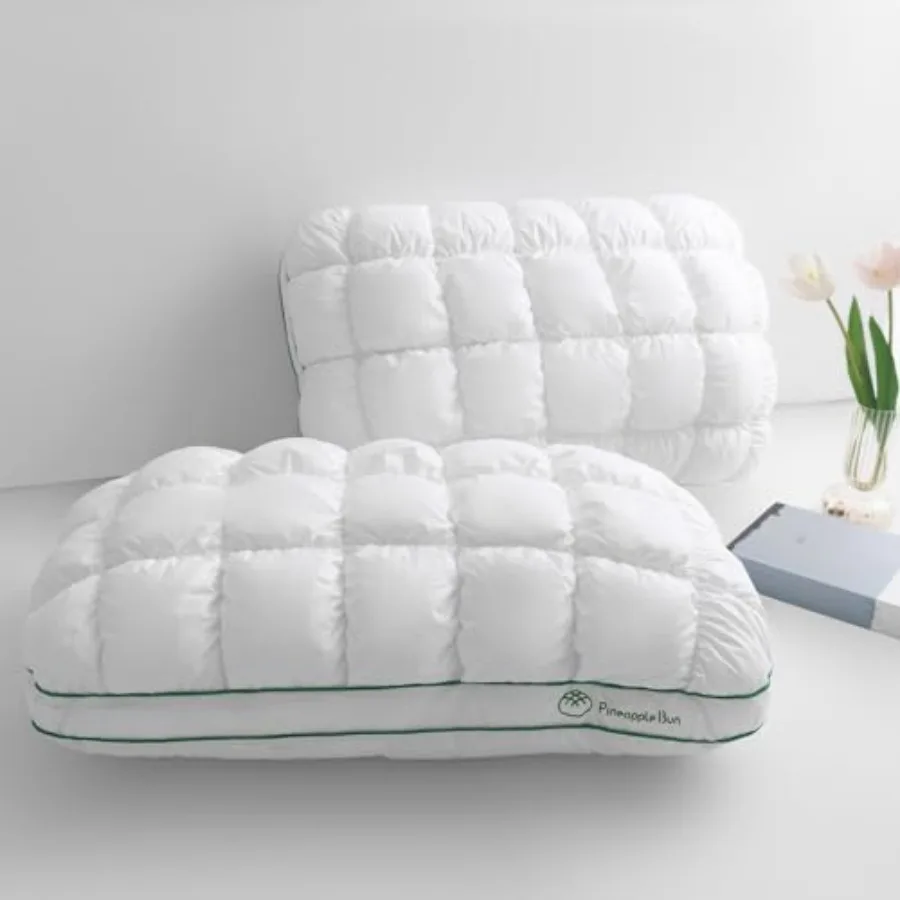 Fluffy Support Bed Pillow Standard Size Set of 2 Super Soft Premium Down-Alternative Filling for Sleeping Luxury Hotel Quality
Fluffy Support Bed Pillow Standard Size Set of 2 Super Soft Premium Down-Alternative Filling for Sleeping Luxury Hotel Quality