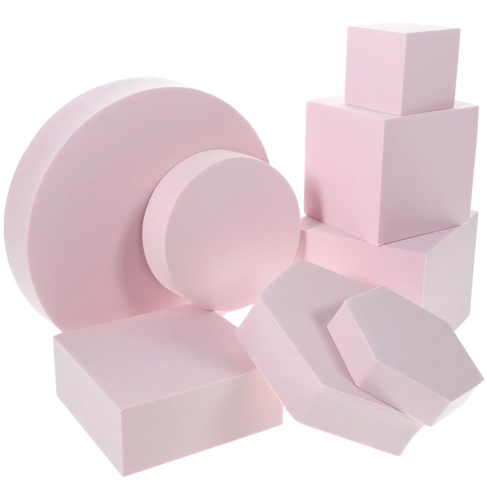 8 Pcs Pink Geometric Ornament Set Foam Photo Props for Jewelry Cosmetics Makeup Decorative Shooting Accessories
8 Pcs Pink Geometric Ornament Set Foam Photo Props for Jewelry Cosmetics Makeup Decorative Shooting Accessories