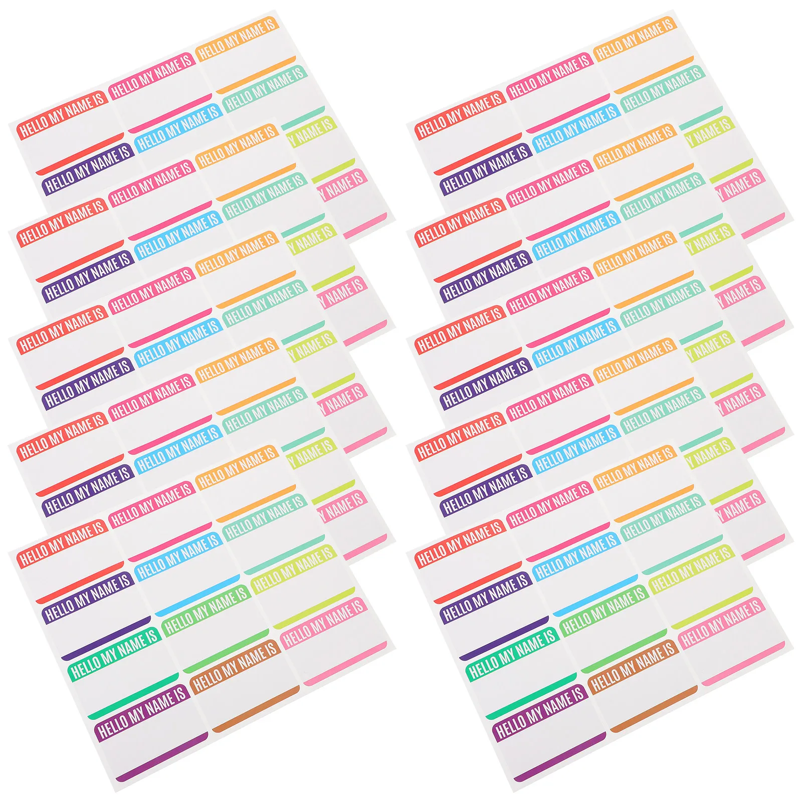 10 Sheets Multipurpose Name Tag Stickers Self-Adhesive Blank Label Stickers for Files Boxes Shelves Lockers Home Office
10 Sheets Multipurpose Name Tag Stickers Self-Adhesive Blank Label Stickers for Files Boxes Shelves Lockers Home Office