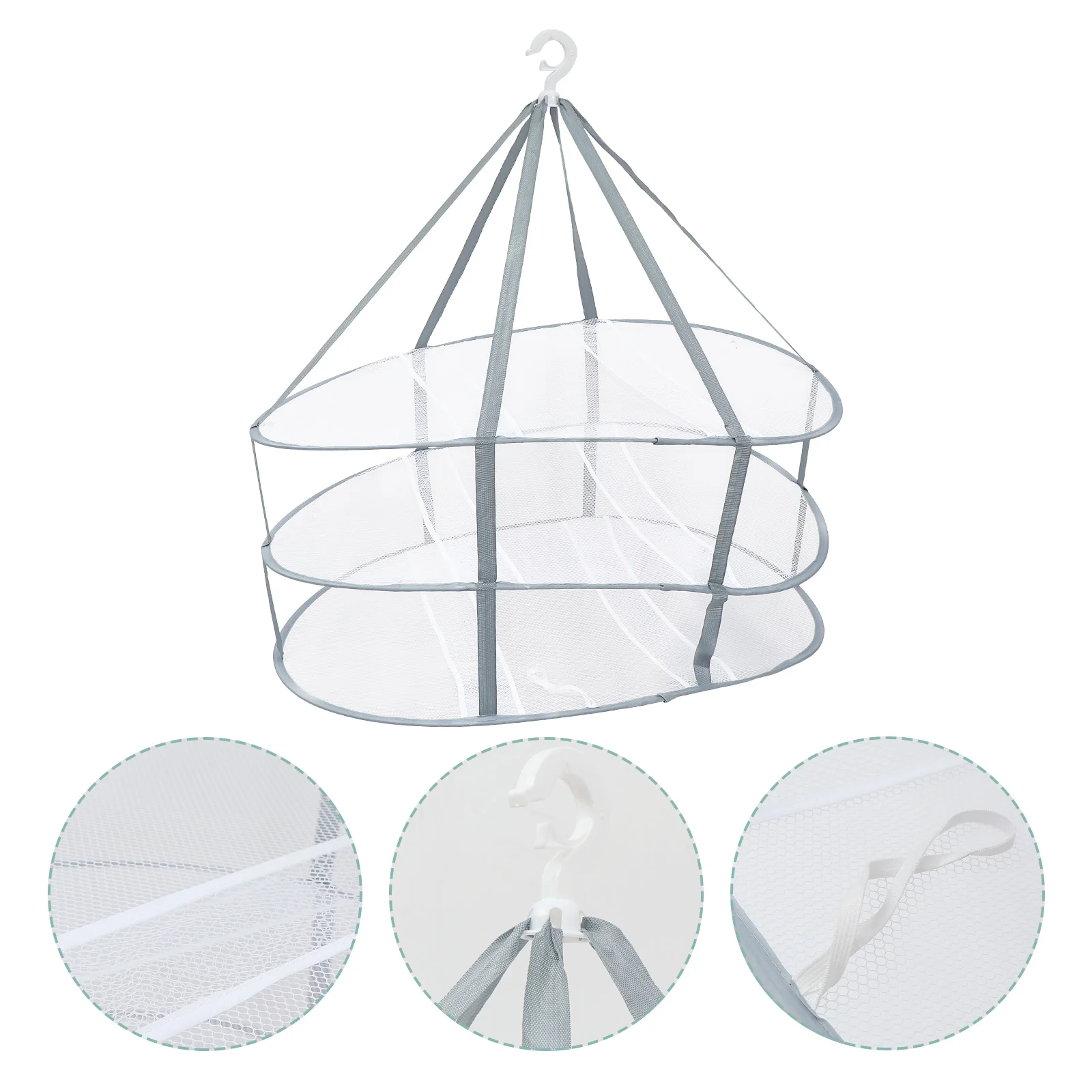 Lay Flat Clothes Drying Rack Folding Laundry Basket Hanger Outdoor Hanging Dryer
Lay Flat Clothes Drying Rack Folding Laundry Basket Hanger Outdoor Hanging Dryer