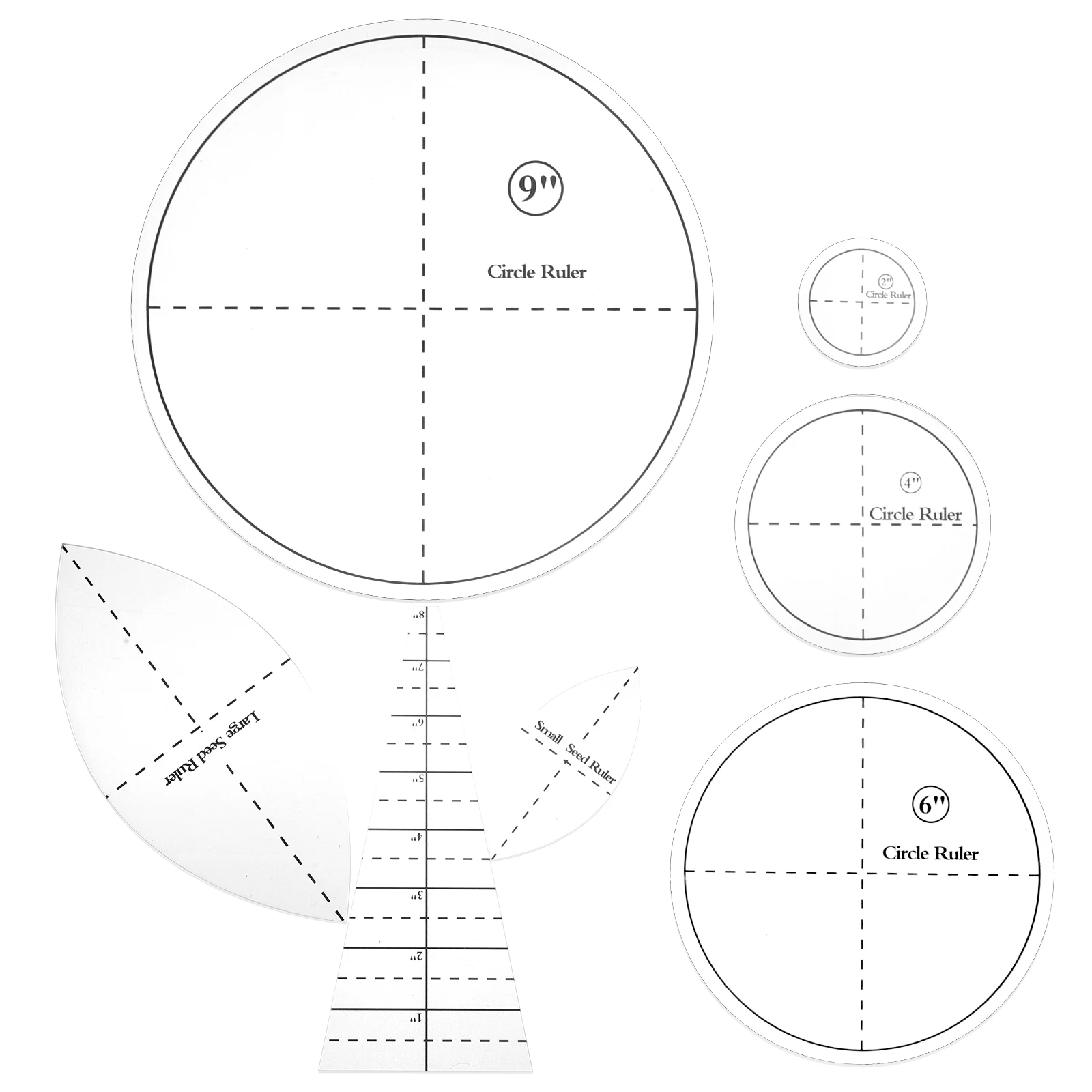 Quilting Rulers Acrylic Transparent Sewing Templates Patchwork DIY Template Machine Shaped Quilt Ruler For Quilting Clothes
Quilting Rulers Acrylic Transparent Sewing Templates Patchwork DIY Template Machine Shaped Quilt Ruler For Quilting Clothes