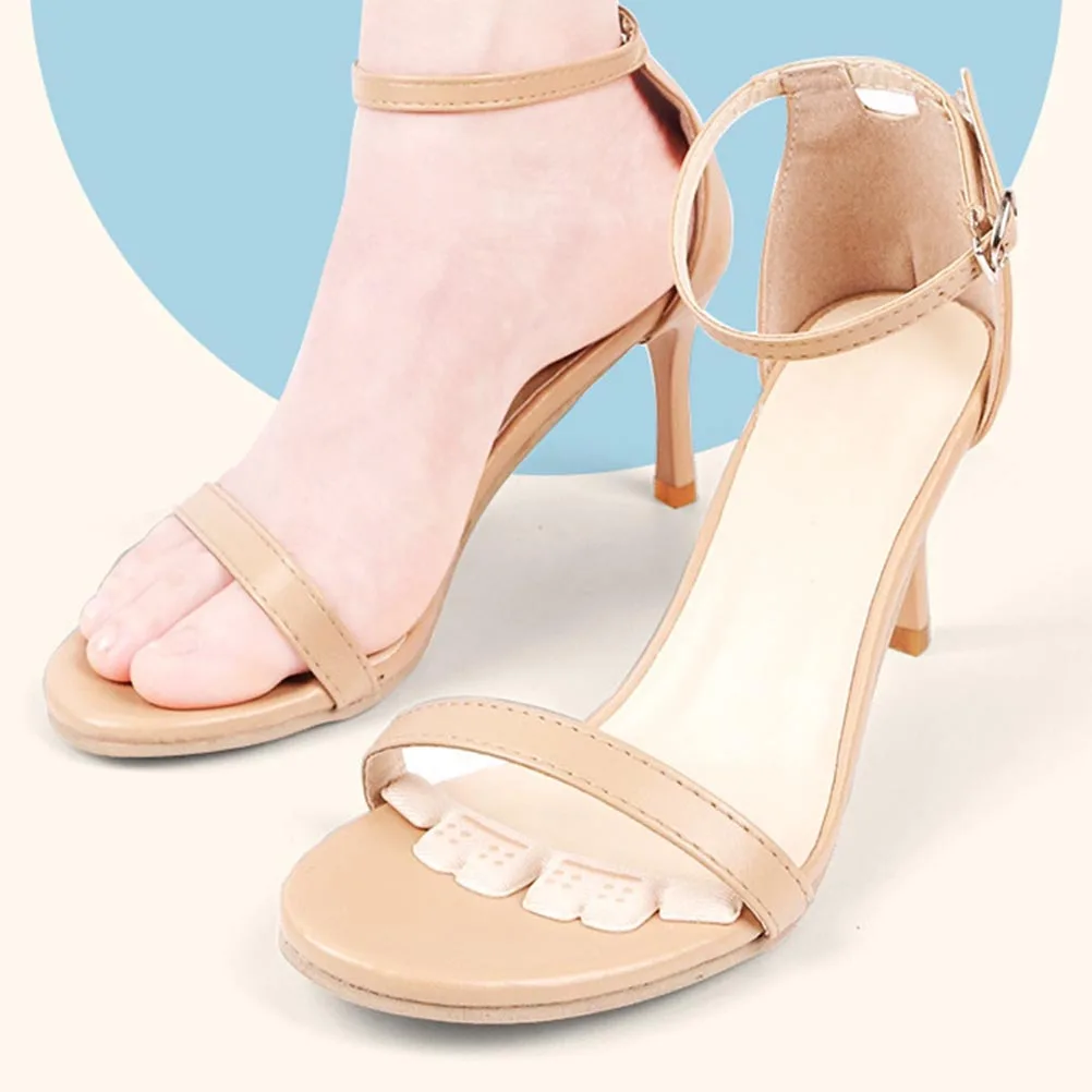 6Pairs Anti-Slip Shoe Cushion High Heel Front Palm Pads Soft Foam Sole Pads Comfortable Durable Half Sole Insole
6Pairs Anti-Slip Shoe Cushion High Heel Front Palm Pads Soft Foam Sole Pads Comfortable Durable Half Sole Insole