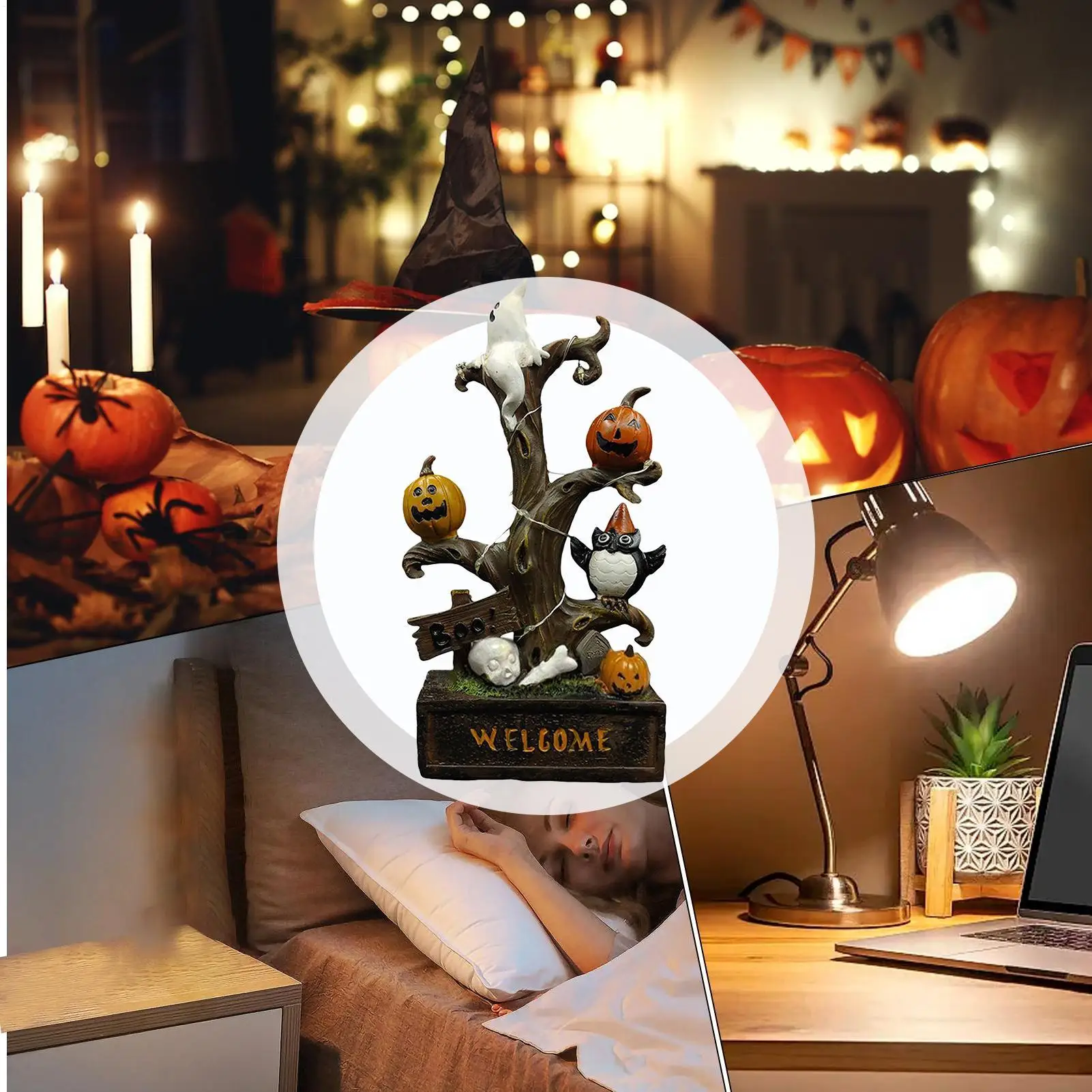 Скульптура дерева для Хэллоуина, форма дерева, украшение на Хэллоуин, светящаяся смоляная сцена, реквизит, коллекционные украшения для подростков
Скульптура дерева для Хэллоуина, форма дерева, украшение на Хэллоуин, светящаяся смоляная сцена, реквизит, коллекционные украшения для подростков