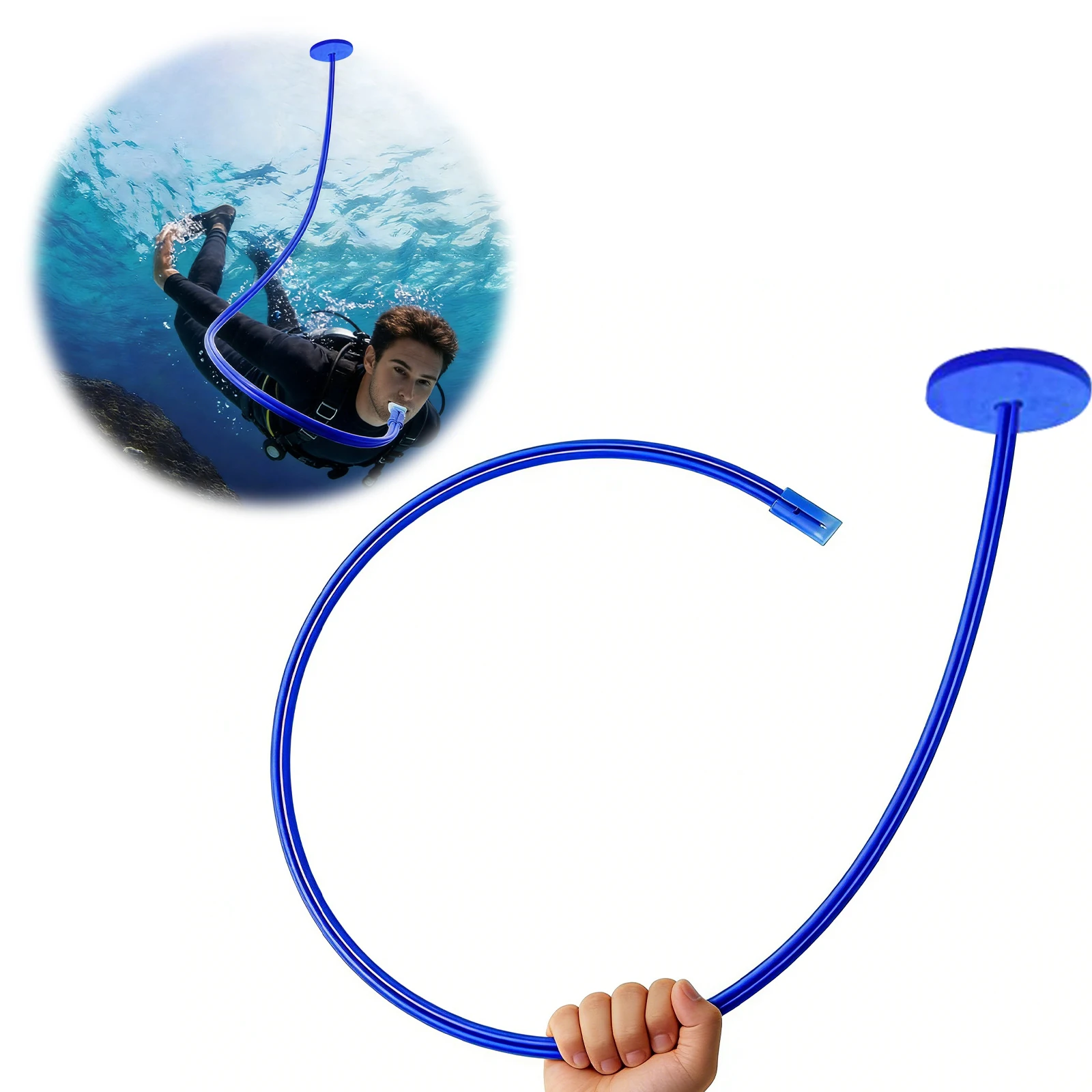 Diving Snorkel Breathing Tube Easy To Carry Underwater Snorkeling Equipment Full Dry Snorkel Equipment for Beginners and Experts
Diving Snorkel Breathing Tube Easy To Carry Underwater Snorkeling Equipment Full Dry Snorkel Equipment for Beginners and Experts