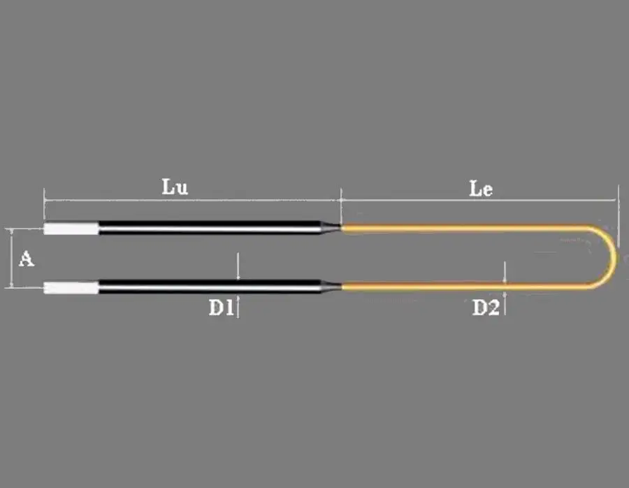 High Temperature 1800 MoSi2 Heating element Rod Heater Lab Muffle Furnace Using MoSi2 Rod
High Temperature 1800 MoSi2 Heating element Rod Heater Lab Muffle Furnace Using MoSi2 Rod