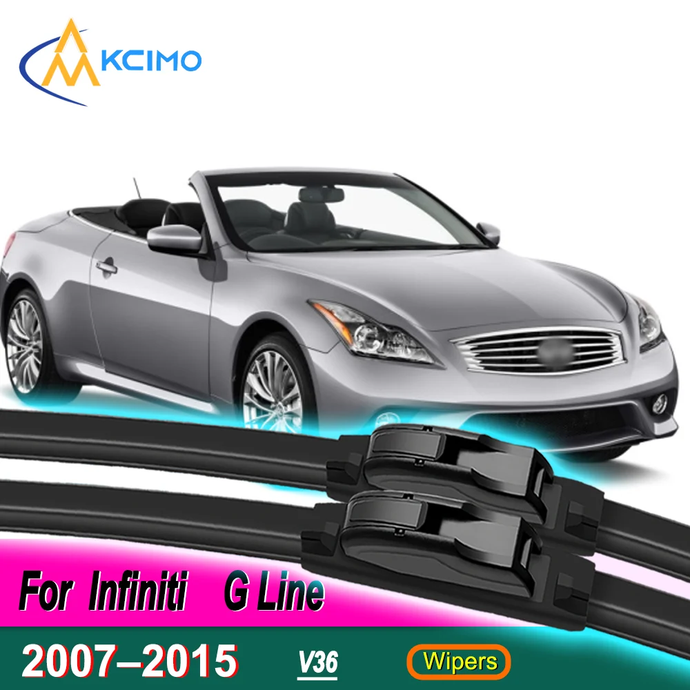 2PCS All-Weather Silent Exact Fit Windshield Wiper Blades for Infiniti G Line V36 2007–2015 Car Accessories 2015 2014 2013 2012
2PCS All-Weather Silent Exact Fit Windshield Wiper Blades for Infiniti G Line V36 2007–2015 Car Accessories 2015 2014 2013 2012