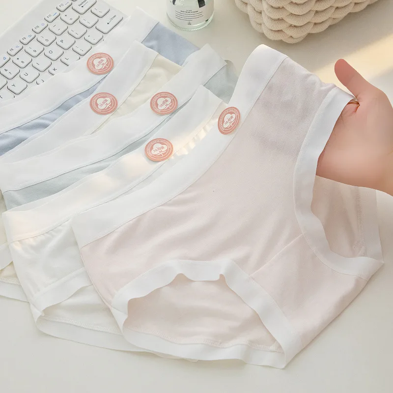 6PCS Soft Seamless Girls Underwear Women Cotton Anti bacterial Crotch Mid waist Thin Briefs For Students Summer Girl Comfortable
6PCS Soft Seamless Girls Underwear Women Cotton Anti bacterial Crotch Mid waist Thin Briefs For Students Summer Girl Comfortable