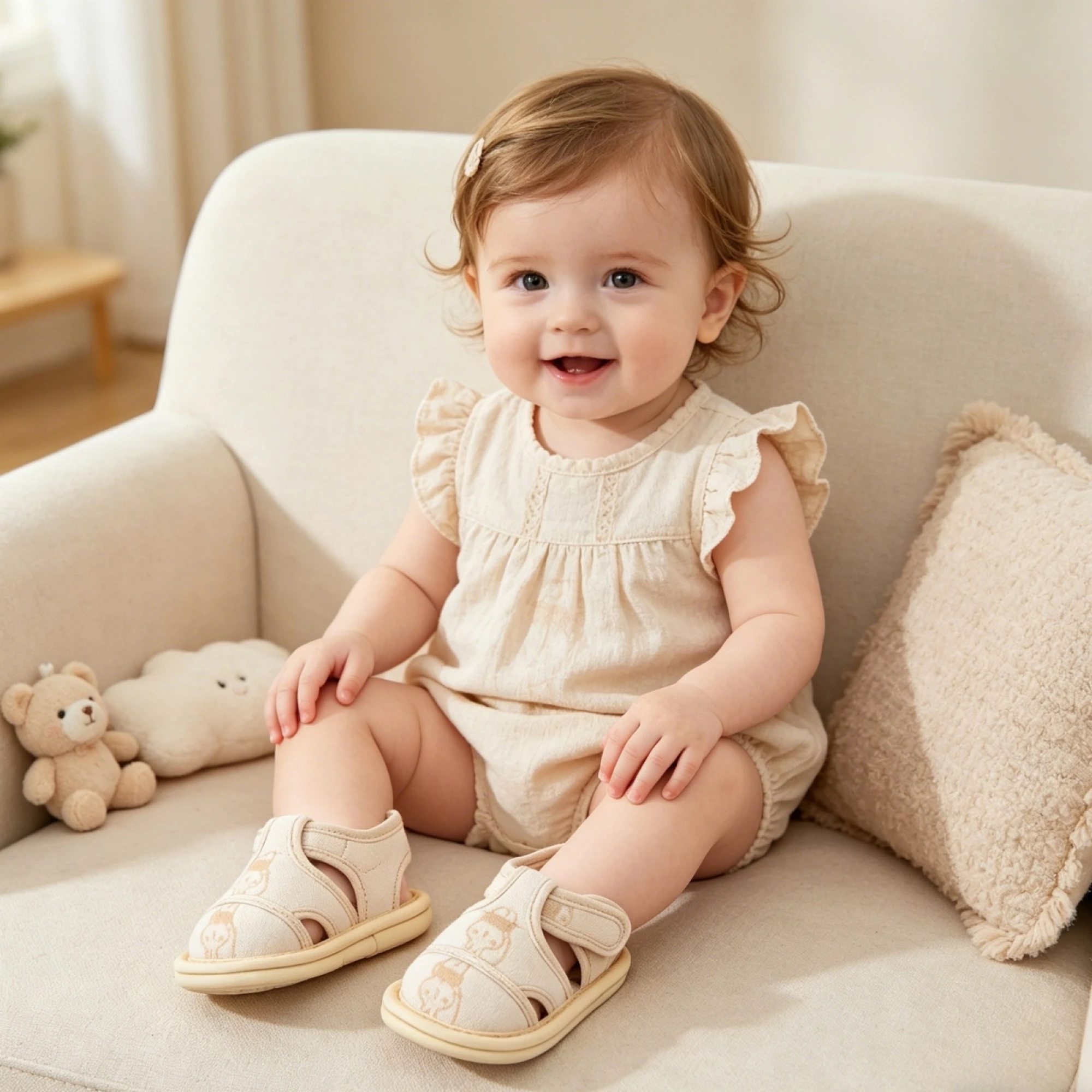 Baby Girl Boy Sandals Cute Animal Pattern Closed Toe Soft Sole Hook Loop Summer Shoes
Baby Girl Boy Sandals Cute Animal Pattern Closed Toe Soft Sole Hook Loop Summer Shoes