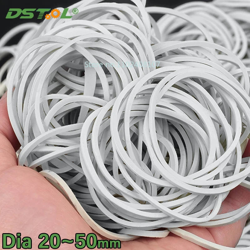 Высокоэластичная прочная белая резинка для промышленного хранения, резиновое кольцо диаметром 20 мм, 25 мм, 40 мм, 50 мм
Высокоэластичная прочная белая резинка для промышленного хранения, резиновое кольцо диаметром 20 мм, 25 мм, 40 мм, 50 мм