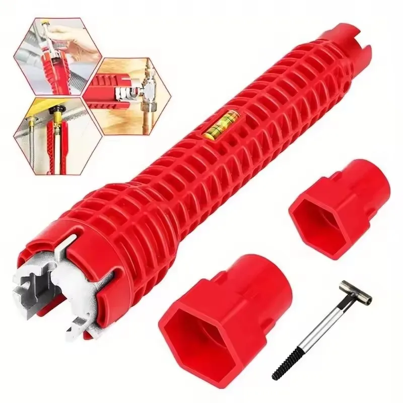 Faucet Sink Wrench Pipe Wrenches Faucet Sink Installer Kit for Bathroom Kitchen Plumbing Repair Installation Hand Tools
Faucet Sink Wrench Pipe Wrenches Faucet Sink Installer Kit for Bathroom Kitchen Plumbing Repair Installation Hand Tools