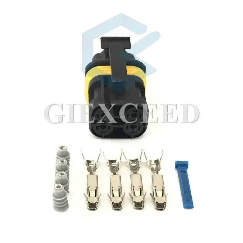 2 Sets 4 Pin AC Assembly Female Automotive Connector Wire Harness Waterproof Socket For Car
2 Sets 4 Pin AC Assembly Female Automotive Connector Wire Harness Waterproof Socket For Car