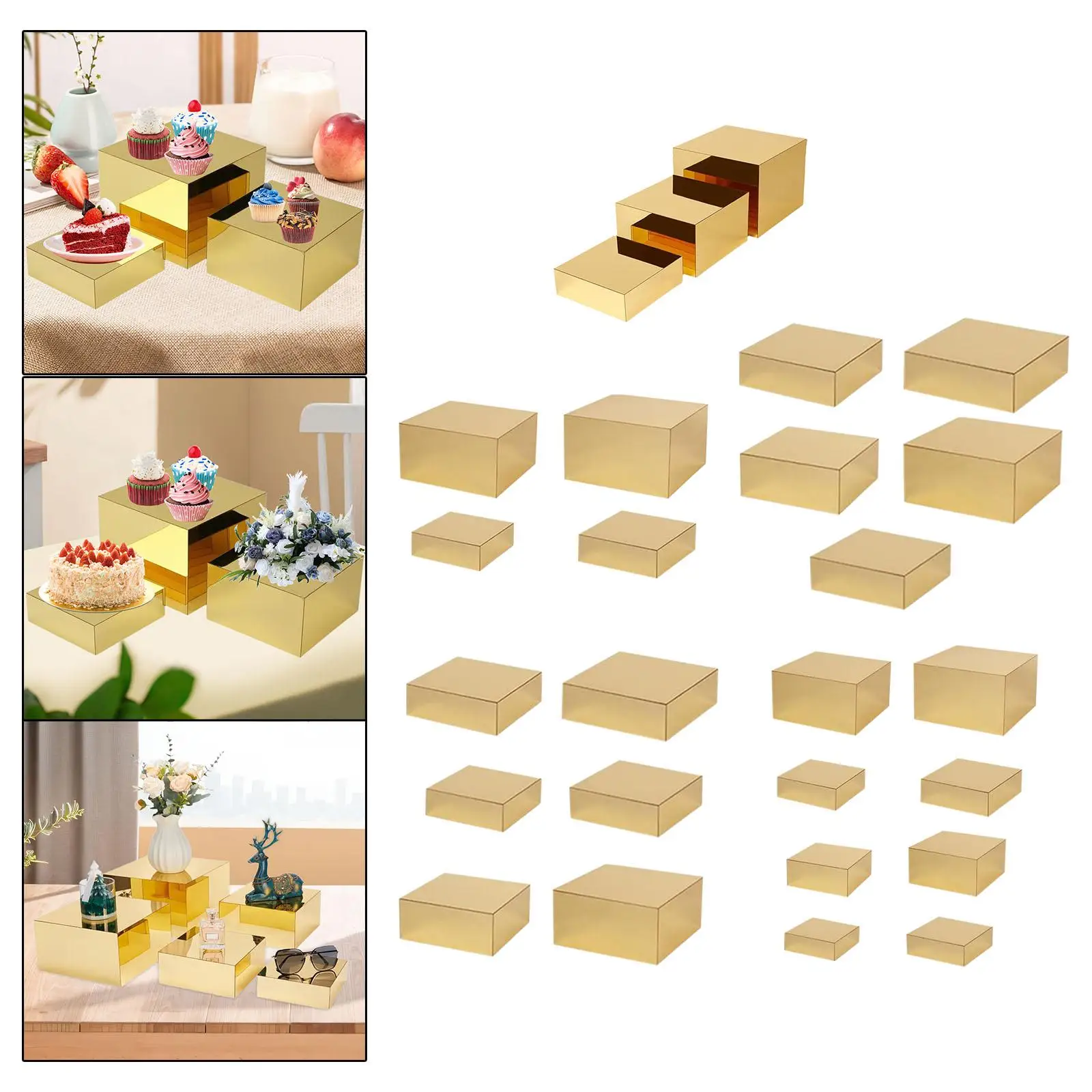 Акриловая подставка для выставки товаров Торт для кондитерских банок для специй Юбилей
Акриловая подставка для выставки товаров Торт для кондитерских банок для специй Юбилей