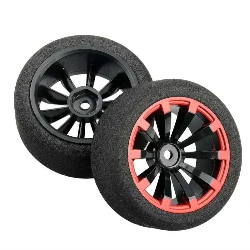 1/10 Scale Sponge Tires and Wheel Rims with 3mm Offset and 12mm Hex fit RC HSP HPI On-Road Racing Car Model Toys Accessory 
1/10 Scale Sponge Tires and Wheel Rims with 3mm Offset and 12mm Hex fit RC HSP HPI On-Road Racing Car Model Toys Accessory