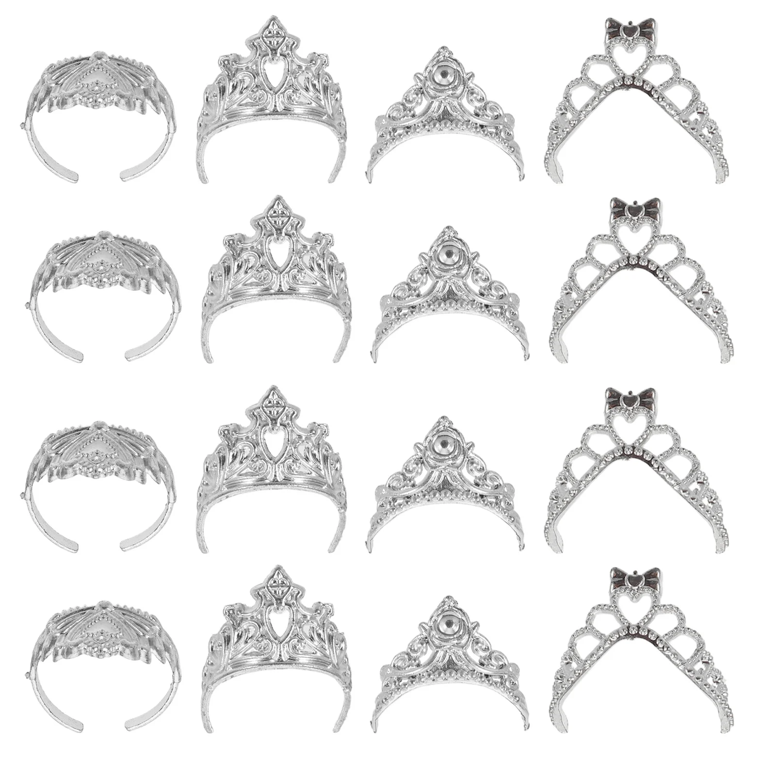 80Pcs Miniature Crown Hair Accessories Elegant Design for Dollhouse Queens Dress Up Role Play Headwear for Imaginative Play
80Pcs Miniature Crown Hair Accessories Elegant Design for Dollhouse Queens Dress Up Role Play Headwear for Imaginative Play