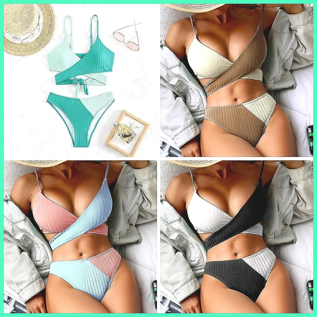 2024 High Waist Push Up Bikini Set - Sexy Cut Bathing Suits for Women, Beach Swimwear
2024 High Waist Push Up Bikini Set - Sexy Cut Bathing Suits for Women, Beach Swimwear