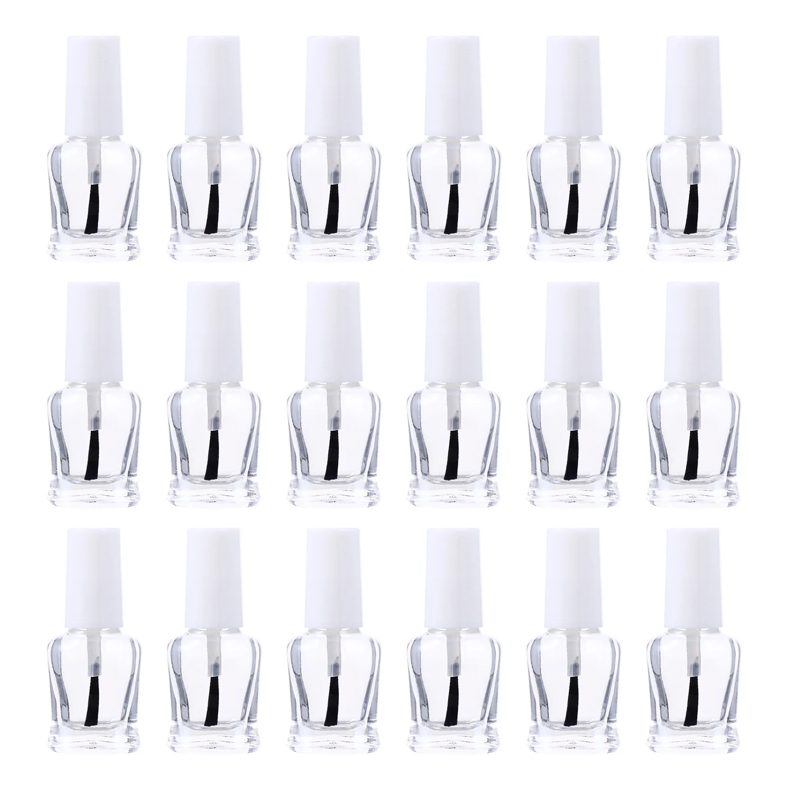 20Pcs Glass Nail Polish Bottles Transparent Empty Cylindrical Design Easy Open Leak Proof DIY Nail Gel Container Manicure
20Pcs Glass Nail Polish Bottles Transparent Empty Cylindrical Design Easy Open Leak Proof DIY Nail Gel Container Manicure