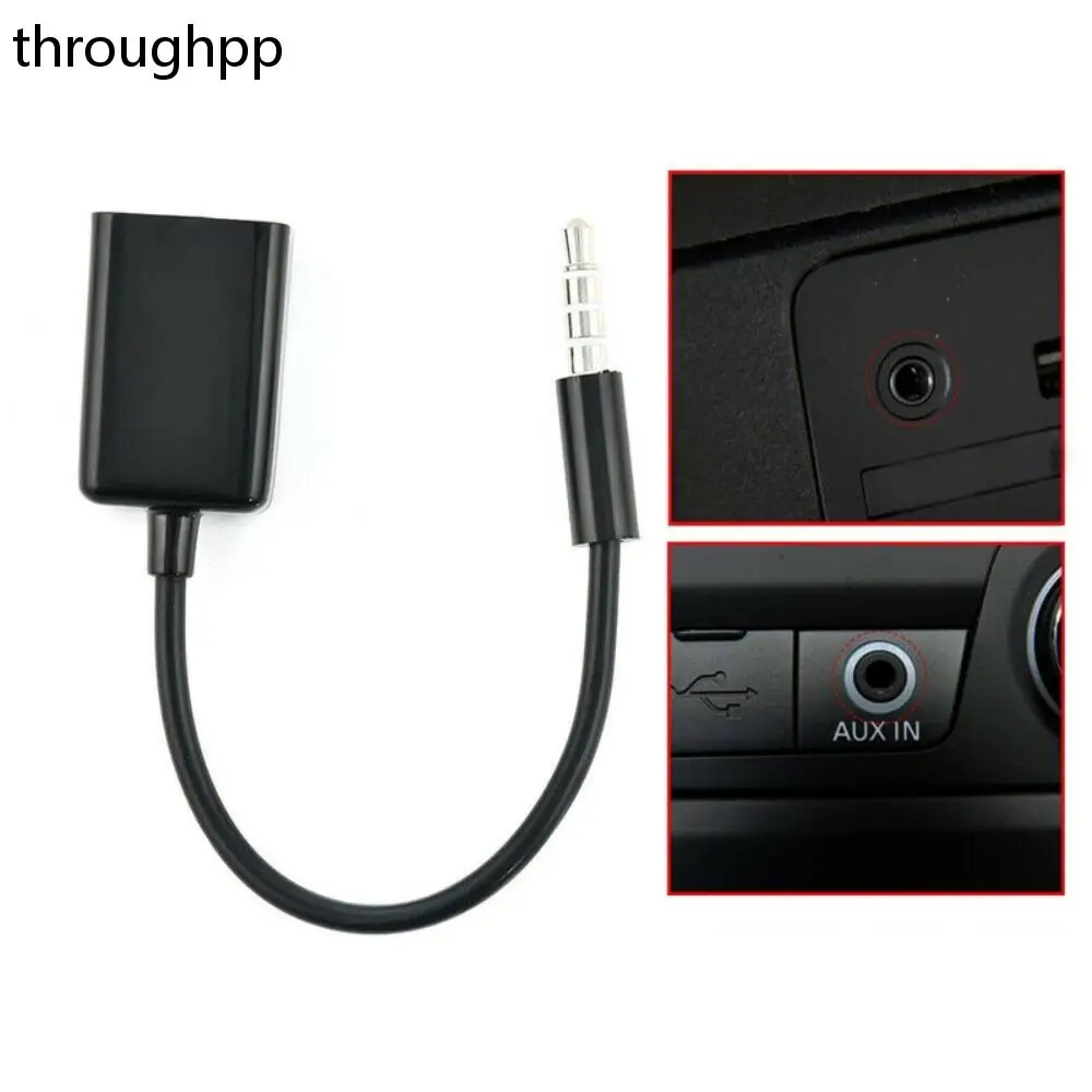 1 PC 3.5mm Male AUX Audio Cable 3.5MM To USB Female Adapter Cable OTG Extension Cable Car Accessories
1 PC 3.5mm Male AUX Audio Cable 3.5MM To USB Female Adapter Cable OTG Extension Cable Car Accessories