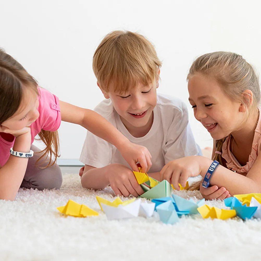 12 шт. силиконовых браслетов ко Дню независимости, удобные многоразовые браслеты для групповых мероприятий, принадлежности для вечеринок и классных мероприятий
12 шт. силиконовых браслетов ко Дню независимости, удобные многоразовые браслеты для групповых мероприятий, принадлежности для вечеринок и классных мероприятий