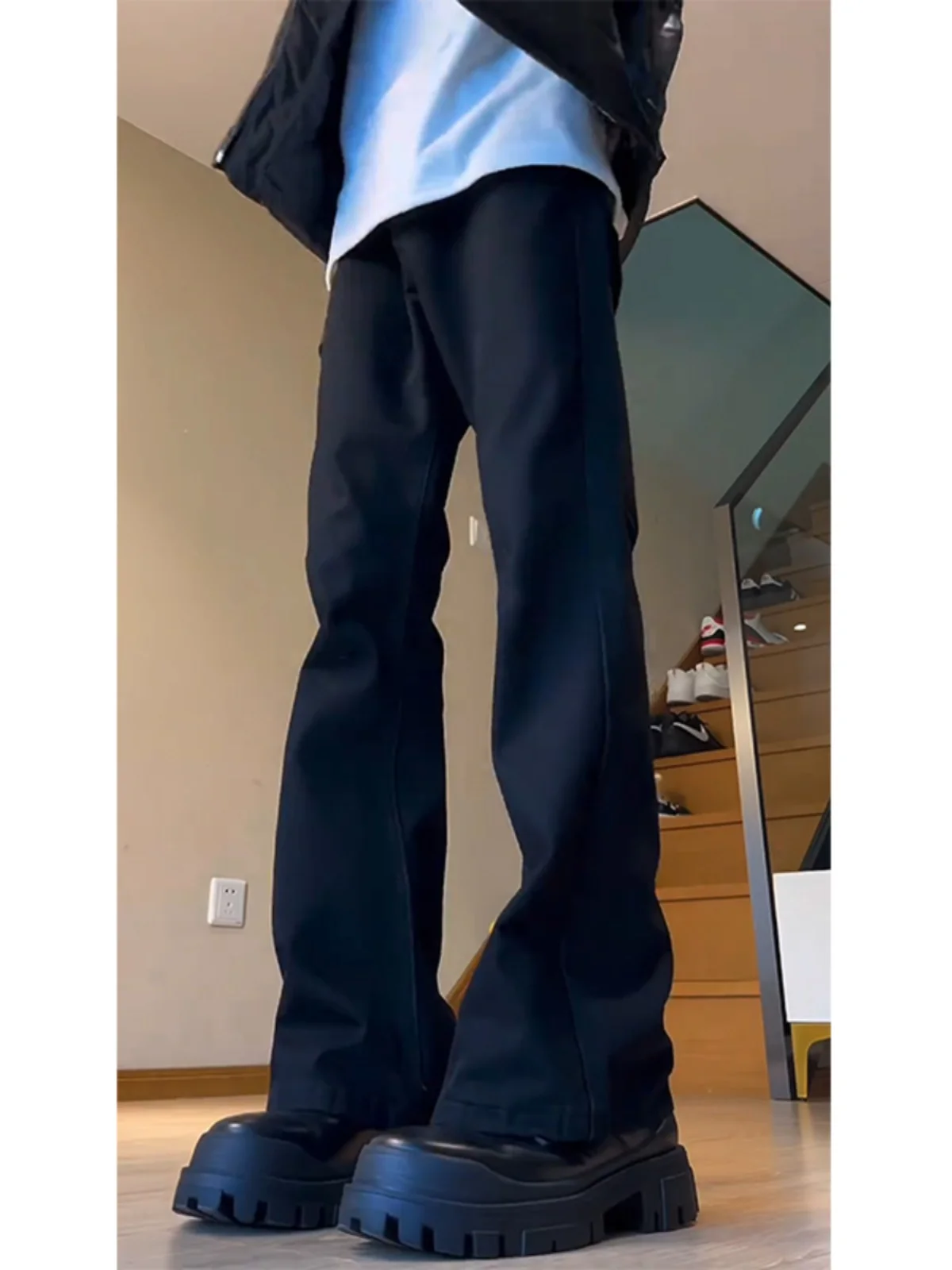 Cleanfit Pure Bla Straight Leg Jeans Men's Autumn Winter American High Street Flared Pants Tall Men's Fce Lined Jeans
Cleanfit Pure Bla Straight Leg Jeans Men's Autumn Winter American High Street Flared Pants Tall Men's Fce Lined Jeans