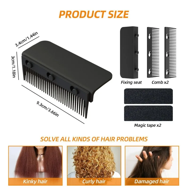 Reusable Grip Comb Clip on Disassemble Washable Nimble Comb Hair Styling Tool Flat Iron Comb Attachment Hair Straightener Comb
Reusable Grip Comb Clip on Disassemble Washable Nimble Comb Hair Styling Tool Flat Iron Comb Attachment Hair Straightener Comb