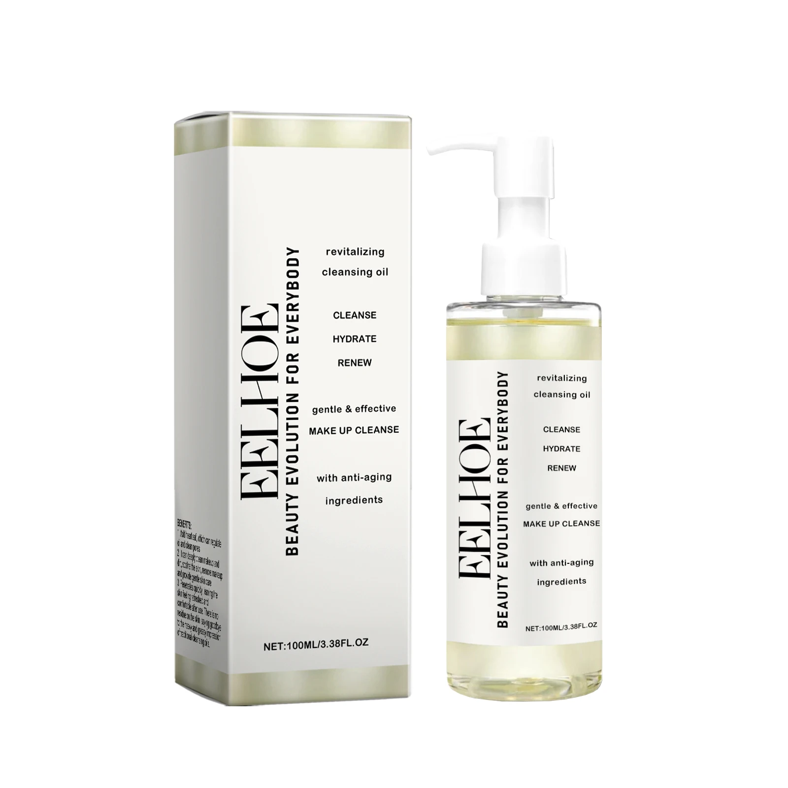 EELHOE Gentle Cleansing Oil Gentle Cleansing Cleansing Facial NonTight Moisturizing Skin Care Cleansing Oil 2pcs
EELHOE Gentle Cleansing Oil Gentle Cleansing Cleansing Facial NonTight Moisturizing Skin Care Cleansing Oil 2pcs