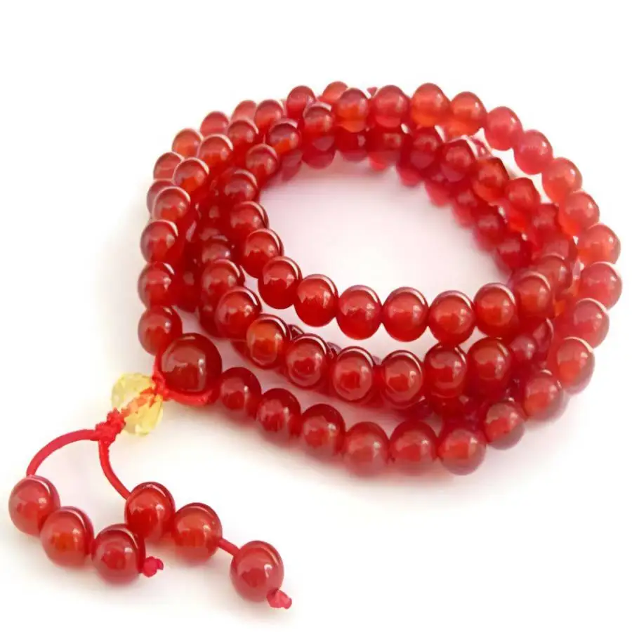6mm Red Agate Bracelet Jewelry Tibetan Prayer Yoga tassel Buddha Men's Sacred Bodhi zazen Meditation Mala Natural stone Hand
6mm Red Agate Bracelet Jewelry Tibetan Prayer Yoga tassel Buddha Men's Sacred Bodhi zazen Meditation Mala Natural stone Hand