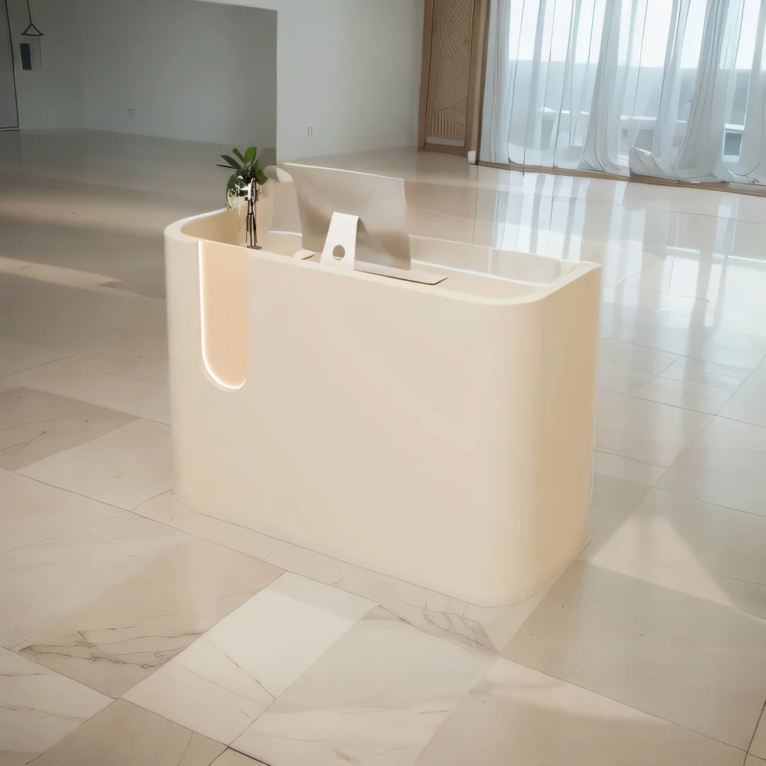 Checkout Counter Supermarket Restaurant Front Desk Table Spa Reception Furniture Cosmetics Escritorio Office Modern Wave
Checkout Counter Supermarket Restaurant Front Desk Table Spa Reception Furniture Cosmetics Escritorio Office Modern Wave