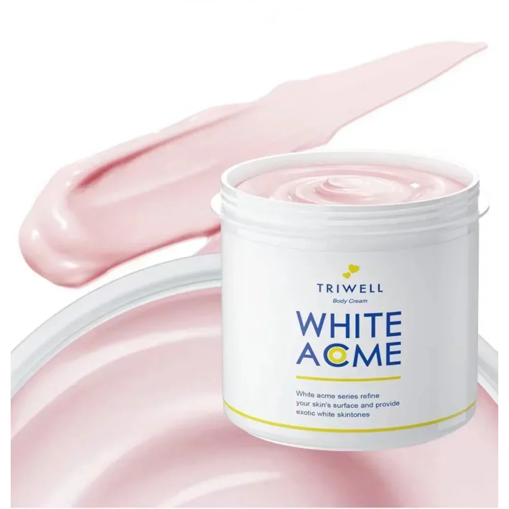Triwell Body Cream 500ml White Acme Series Whitening Refine Skin Moisturizing Nourish Body Massage Cream Brightening Skin Care
Triwell Body Cream 500ml White Acme Series Whitening Refine Skin Moisturizing Nourish Body Massage Cream Brightening Skin Care