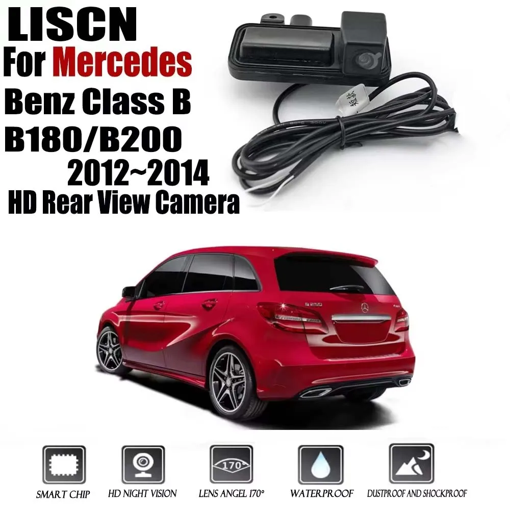 Для Mercedes Benz Class B B180 B200 2012 2013 2014, задняя камера вместо оригинальной заводской камеры на ручке багажника, парковочная камера
Для Mercedes Benz Class B B180 B200 2012 2013 2014, задняя камера вместо оригинальной заводской камеры на ручке багажника, парковочная камера