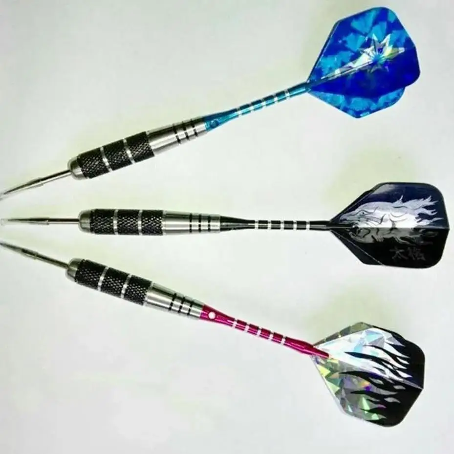 22g All Metal Dart Needle Carved Stainless Iron Aluminum Alloy 5 Line Aluminum Rod Flying Needle Random Portable Outdoor Supply
22g All Metal Dart Needle Carved Stainless Iron Aluminum Alloy 5 Line Aluminum Rod Flying Needle Random Portable Outdoor Supply