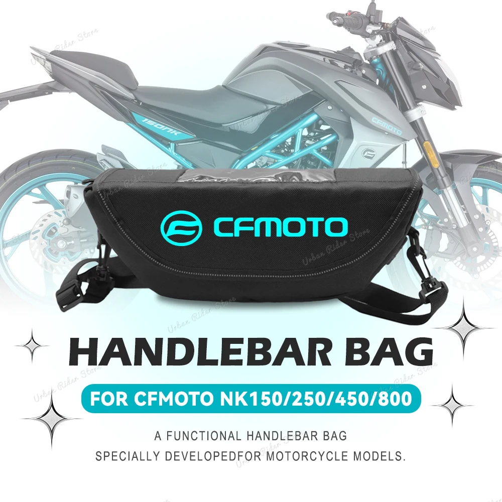 For CFMOTO NK Nk150 250 450 800 Motorcycle Handlebar Travel Bag Motorcycle Waterproof And Dustproof Handlebar Storage Bag
For CFMOTO NK Nk150 250 450 800 Motorcycle Handlebar Travel Bag Motorcycle Waterproof And Dustproof Handlebar Storage Bag