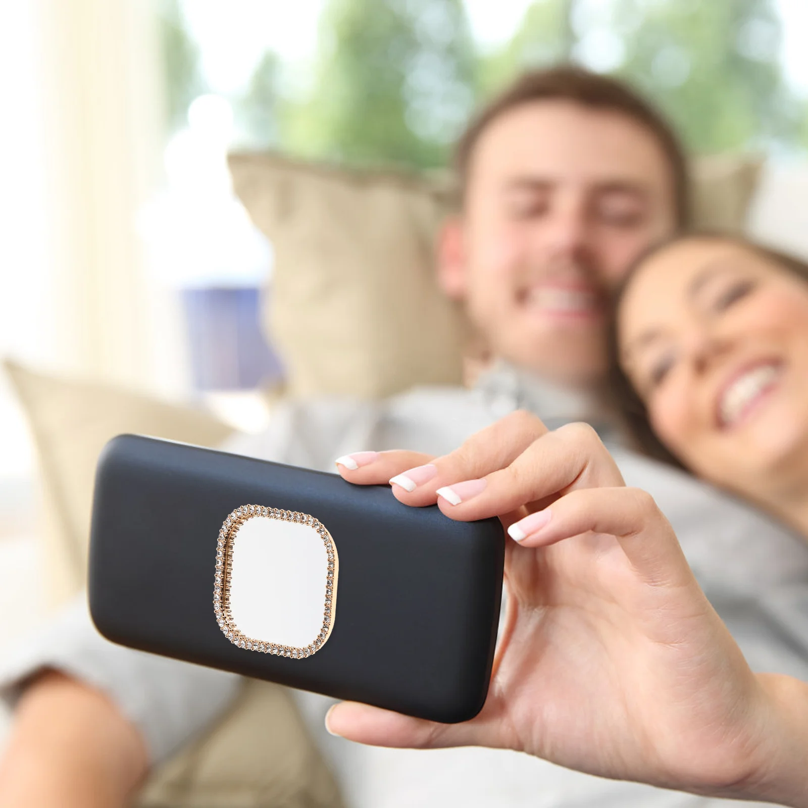 2Pcs Self-Adhesive Small Phone Mirror Decal Stickers Portable Makeup DIY Phone Case Decoration Mirror Sticker Case
2Pcs Self-Adhesive Small Phone Mirror Decal Stickers Portable Makeup DIY Phone Case Decoration Mirror Sticker Case