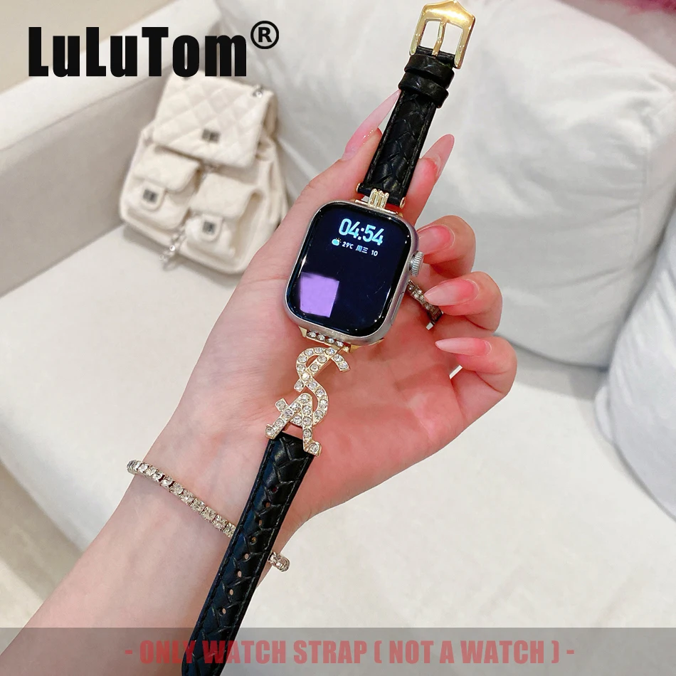 Роскошный кожаный металлический ремешок для часов Apple Watch Series 11 10 9 8 7 6 SE 5 4 Ultra Strap iwatch 46 42 38 40 41 44 45 49 мм Браслет
Роскошный кожаный металлический ремешок для часов Apple Watch Series 11 10 9 8 7 6 SE 5 4 Ultra Strap iwatch 46 42 38 40 41 44 45 49 мм Браслет