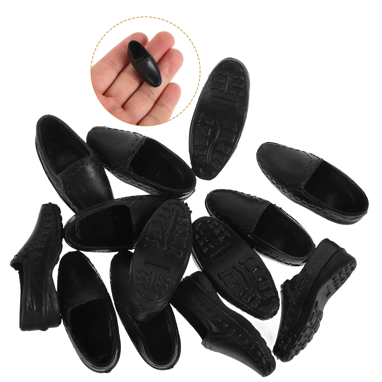10Pairs Fashionable Mini Shoes Adornments Dollhouse Decoration Accessories Miniature Shoes Ornaments for Mini Home Interior
10Pairs Fashionable Mini Shoes Adornments Dollhouse Decoration Accessories Miniature Shoes Ornaments for Mini Home Interior