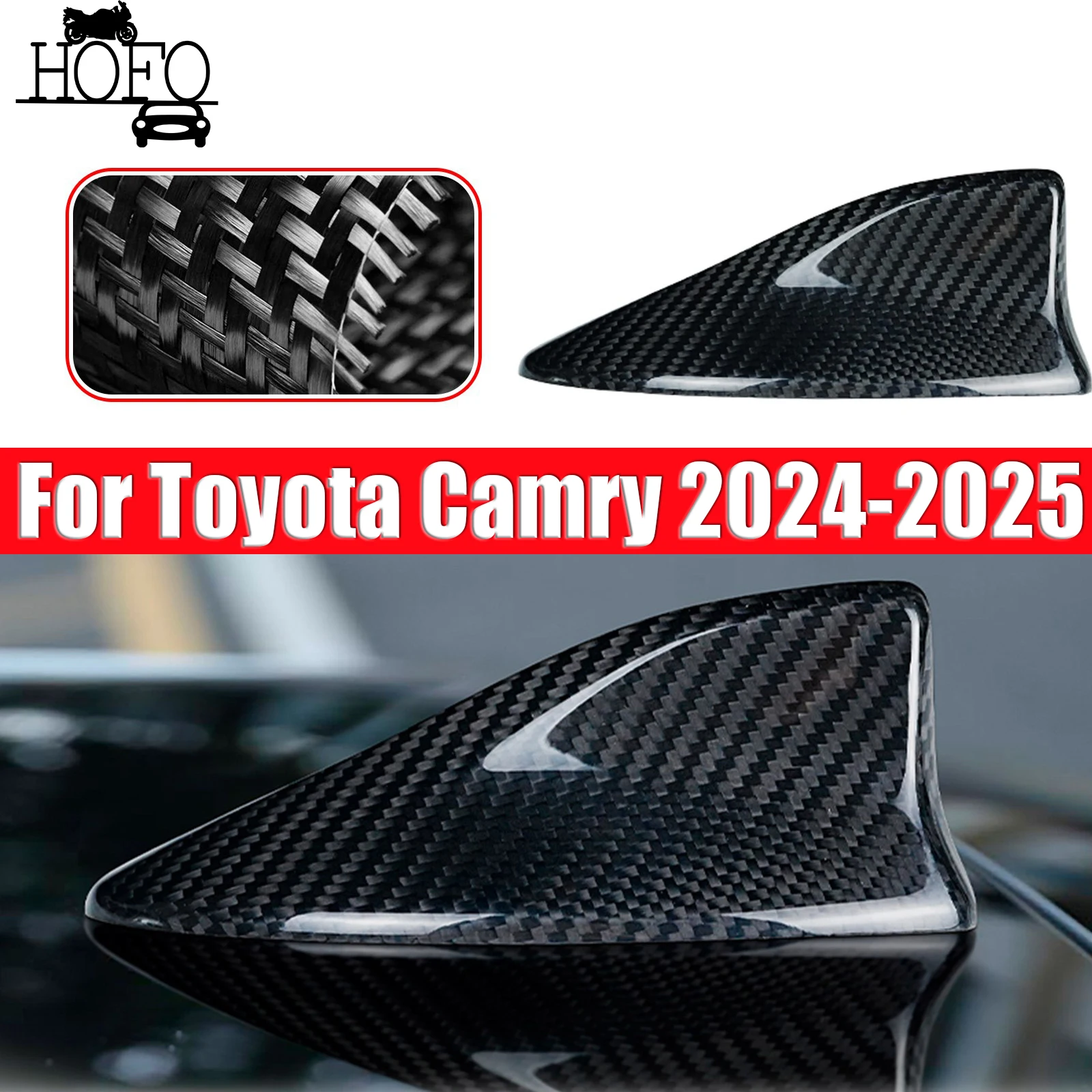 For Toyota Camry 2024-2025 Car Roof Antenna Trim Cover Real Carbon Fiber
For Toyota Camry 2024-2025 Car Roof Antenna Trim Cover Real Carbon Fiber