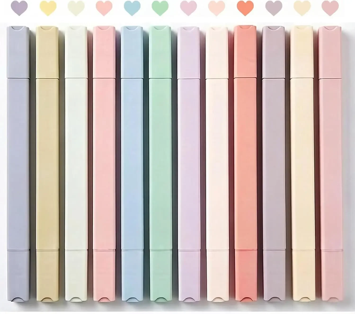12 Pcs Pastel Highlighters & Pens, No Bleed, Double-Ended For Office & Journaling Supplies
12 Pcs Pastel Highlighters & Pens, No Bleed, Double-Ended For Office & Journaling Supplies