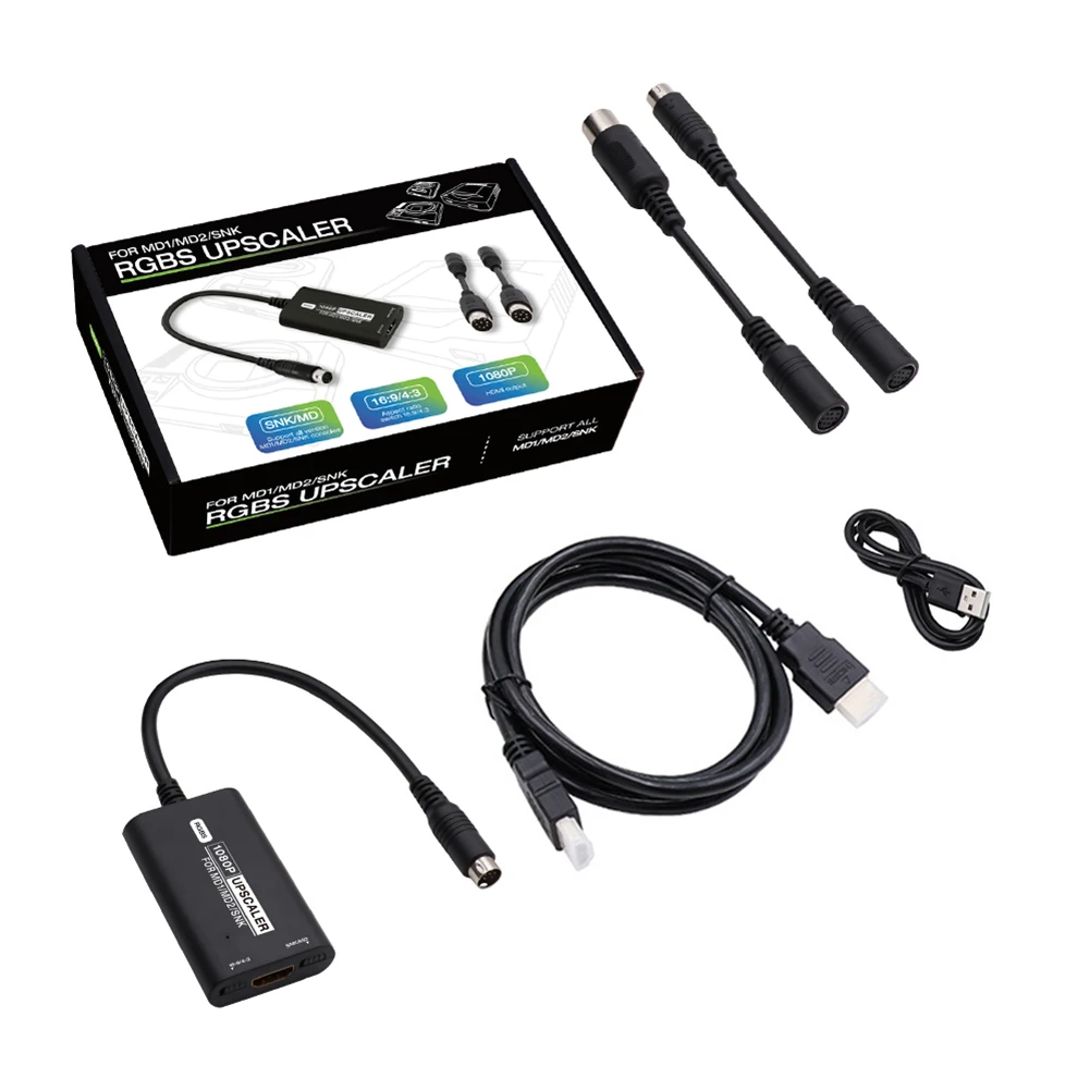 RGBS-HDMI-совместимый видео-аудио адаптер для игровой консоли SEGA MD1 MD2 SNK Конвертер HDMI 1080P 16/9 HD RGBS Адаптер Upscaler
RGBS-HDMI-совместимый видео-аудио адаптер для игровой консоли SEGA MD1 MD2 SNK Конвертер HDMI 1080P 16/9 HD RGBS Адаптер Upscaler