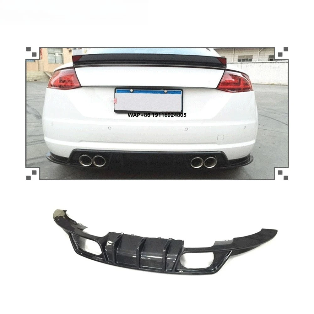 Carbon Fiber Rear Diffuser for TT MK3 2015-2017
Carbon Fiber Rear Diffuser for TT MK3 2015-2017