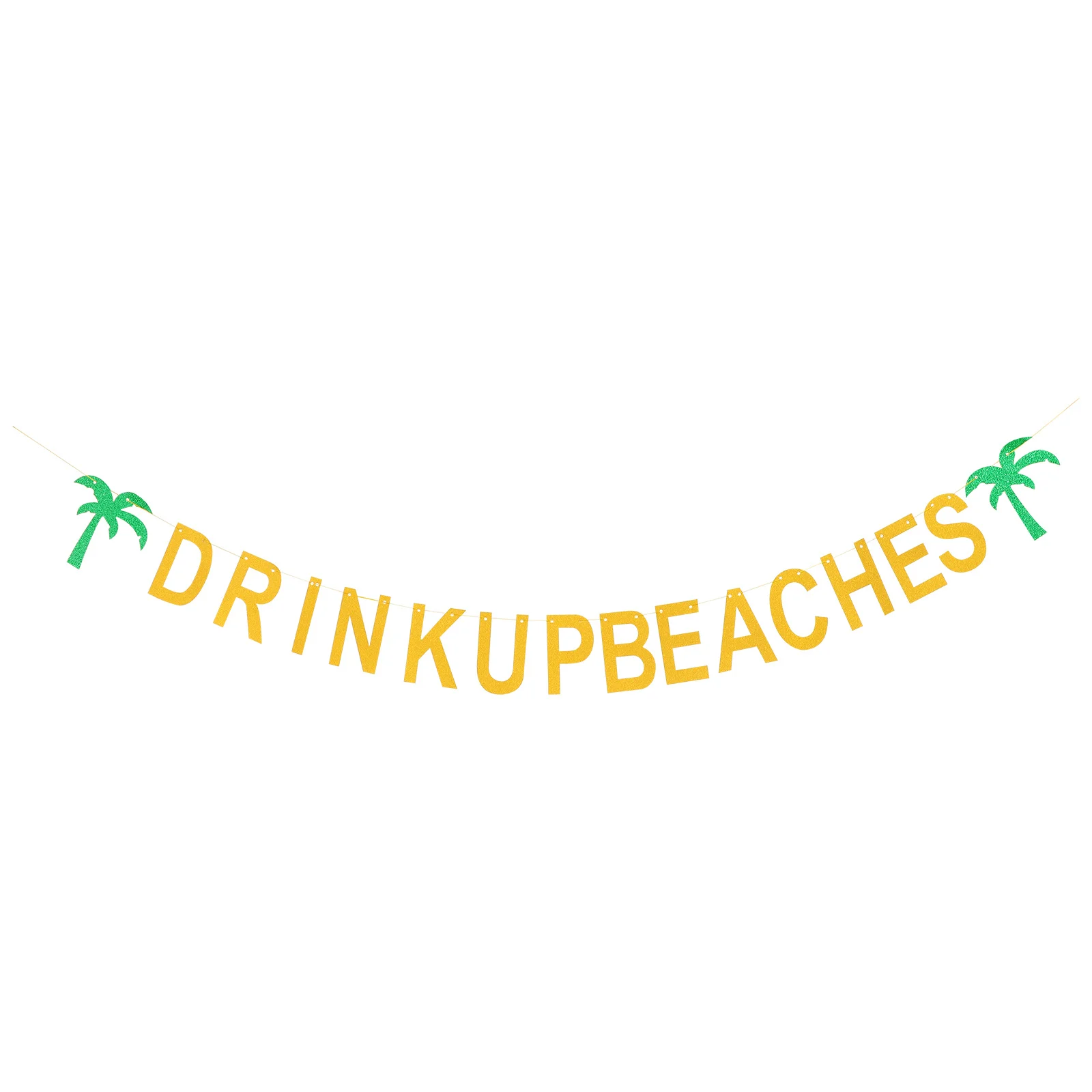 Hawaiian Party Supplies Beaches Banner Gold Glittery Bunting Tropical Luau Decor Reusable Celebration
Hawaiian Party Supplies Beaches Banner Gold Glittery Bunting Tropical Luau Decor Reusable Celebration