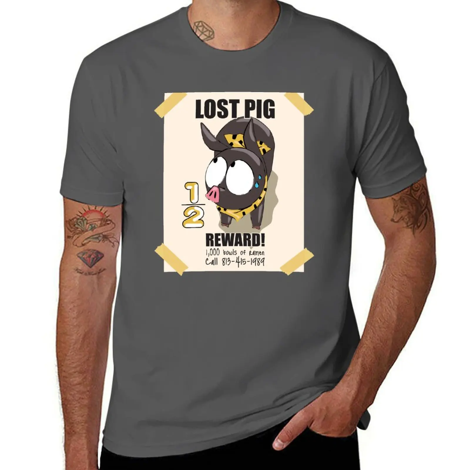 P-chan Ryoga Lost Pig - Ranma 1/2 T-Shirt fashion shirts oversized kawaii clothes mens designer t shirt
P-chan Ryoga Lost Pig - Ranma 1/2 T-Shirt fashion shirts oversized kawaii clothes mens designer t shirt