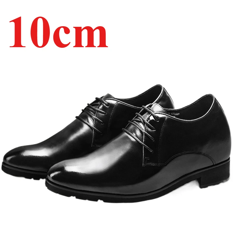 Height-increasing Derby Shoe Men's Dress Shoes Invisible Increased 10cm Business Genuine Leather Groom's Wedding Elevated Shoes
Height-increasing Derby Shoe Men's Dress Shoes Invisible Increased 10cm Business Genuine Leather Groom's Wedding Elevated Shoes