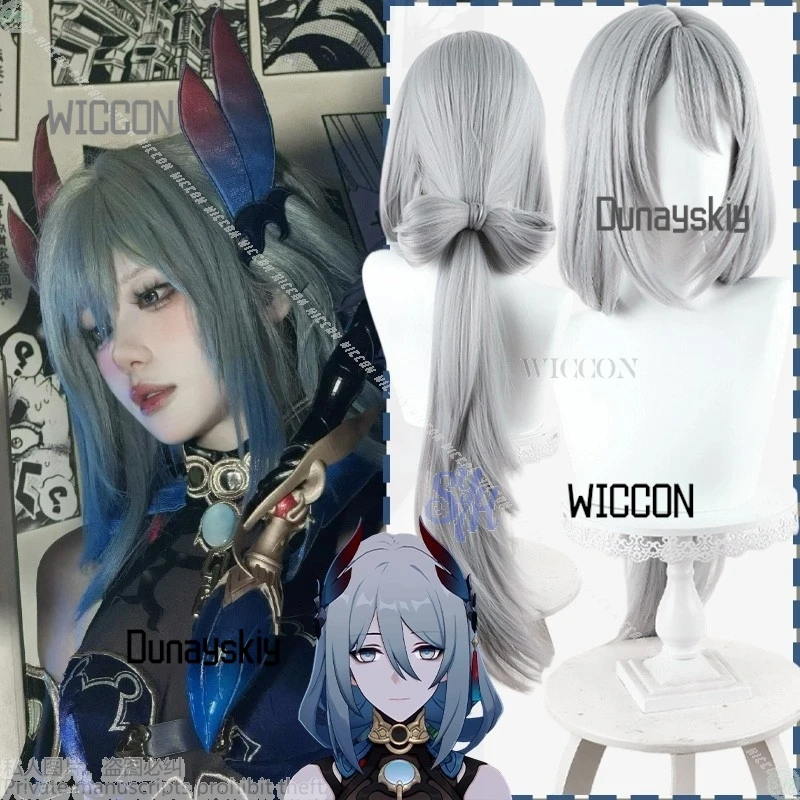 Anime Game Honkai:Star Rail Cosplay Hanya Costume Long Gray Wig Heat Resistant Hair Synthetic Halloween Christmas Party Cos 
Anime Game Honkai:Star Rail Cosplay Hanya Costume Long Gray Wig Heat Resistant Hair Synthetic Halloween Christmas Party Cos