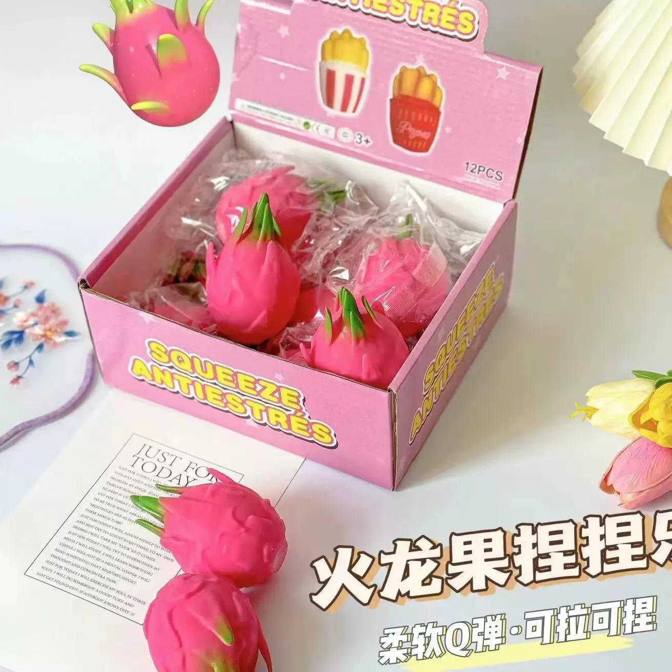 New model Funny Decompression Vent Dragon Fruit Squeeze Ball Gift Squishy Squeeze Stress Reliever Fidget Sensory Toy Simulation
New model Funny Decompression Vent Dragon Fruit Squeeze Ball Gift Squishy Squeeze Stress Reliever Fidget Sensory Toy Simulation