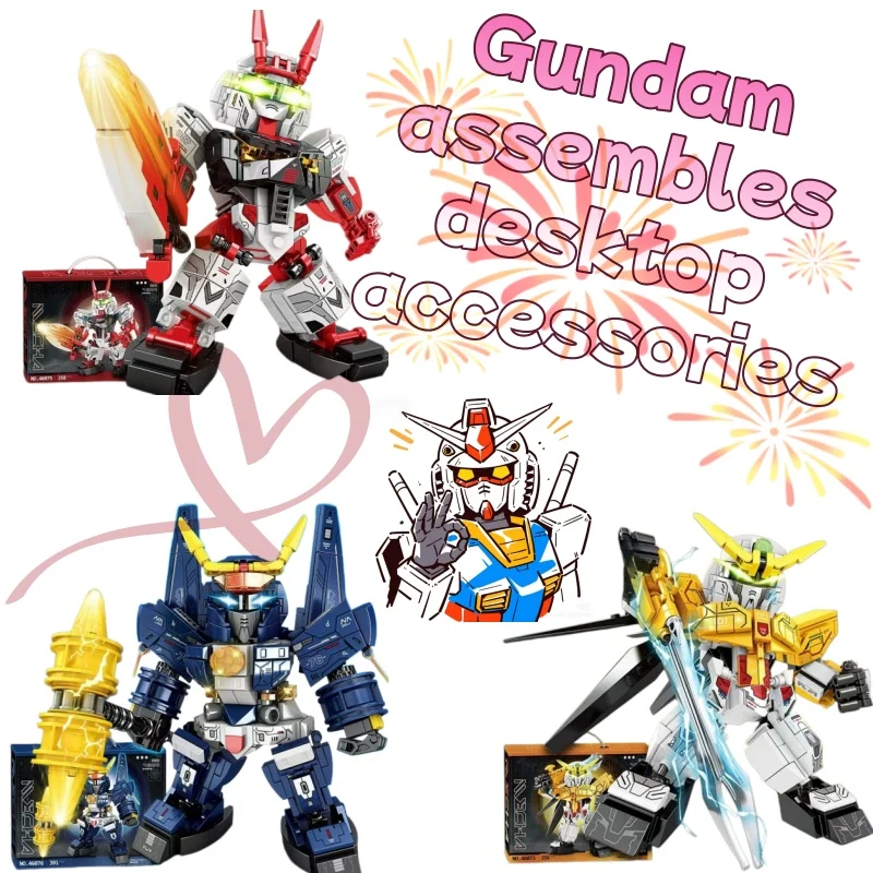 Gundam Assembly Model Set Doll Collection Puzzle Toys Gift Desktop Decoration
Gundam Assembly Model Set Doll Collection Puzzle Toys Gift Desktop Decoration