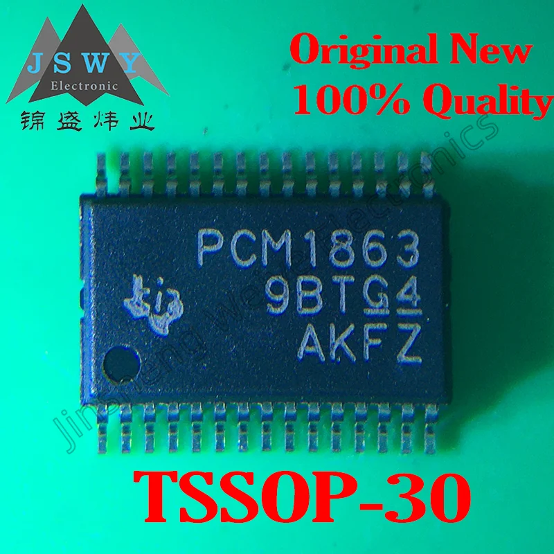 (4/20pcs) PCM1863DBTR TSSOP-30 PCM1863/24-bit Audio ADC Chip/New Original Stock Electronic
(4/20pcs) PCM1863DBTR TSSOP-30 PCM1863/24-bit Audio ADC Chip/New Original Stock Electronic