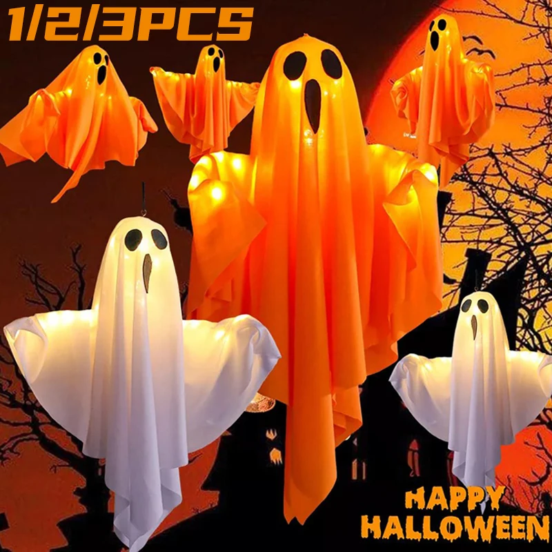 Halloween Party LED Glow Ghost Home Indoor Outdoor Decoration Supplies 2024 Haunted House Bar Hanging Horror Props with Lights
Halloween Party LED Glow Ghost Home Indoor Outdoor Decoration Supplies 2024 Haunted House Bar Hanging Horror Props with Lights