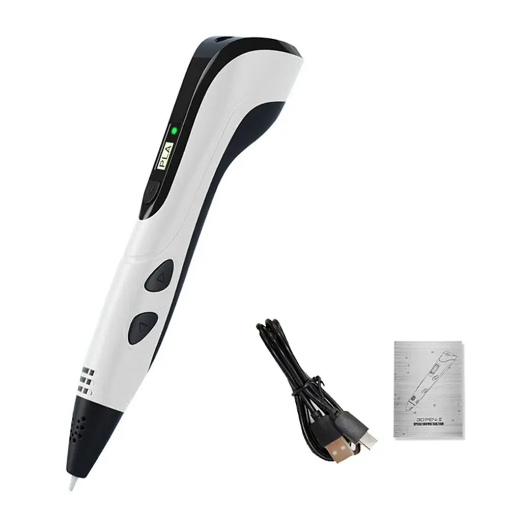With LCD Screen Christmas Birthdy Gift Printing Pencil DIY Gifts 3D Printing Pen Arts Printer 3D Pens Drawing Supplies
With LCD Screen Christmas Birthdy Gift Printing Pencil DIY Gifts 3D Printing Pen Arts Printer 3D Pens Drawing Supplies