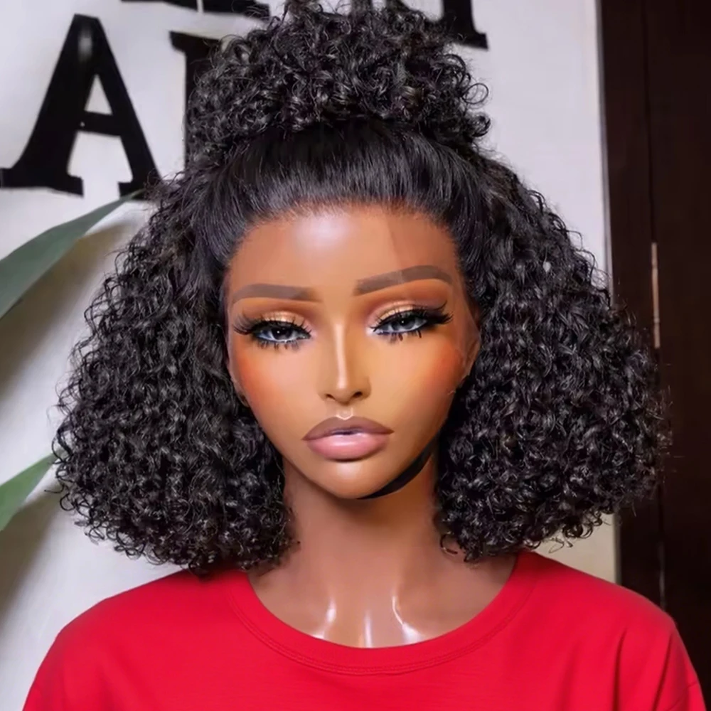Short Bob Deep Water Wave 13x6 Hd Lace Frontal Wig 13x4 Glueless Curly Wigs Human Hair Wig For Women 250% Density 14 16 Inch
Short Bob Deep Water Wave 13x6 Hd Lace Frontal Wig 13x4 Glueless Curly Wigs Human Hair Wig For Women 250% Density 14 16 Inch