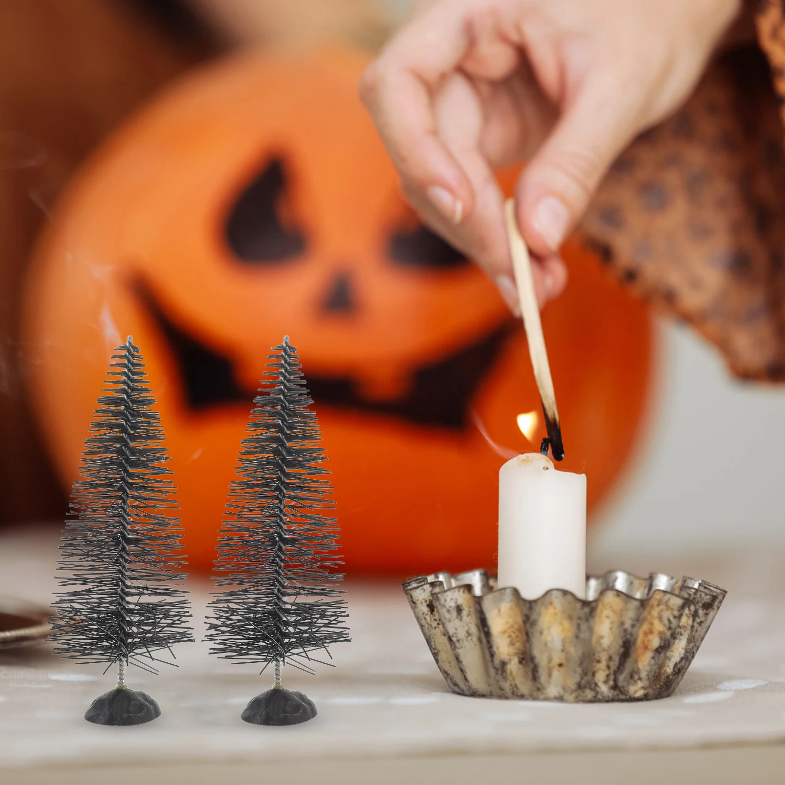10pcs Black Small Trees 10.5CM Halloween Decorative Plants Accessories Spooky Fake Branches Craft Ornament Indoor
10pcs Black Small Trees 10.5CM Halloween Decorative Plants Accessories Spooky Fake Branches Craft Ornament Indoor